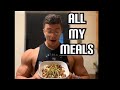 Full day of meals||Calories are up!