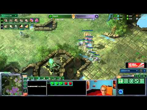 EPS Season 7 StarCraft II Qualification #1 casted by NoThx (Giantt vs Ethernal)