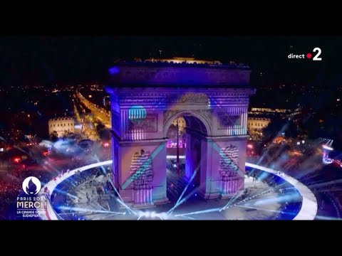 Mylène Farmer-Désenchantée- Clôture des JO de Paris 2024 à l’Arc de Triomphe