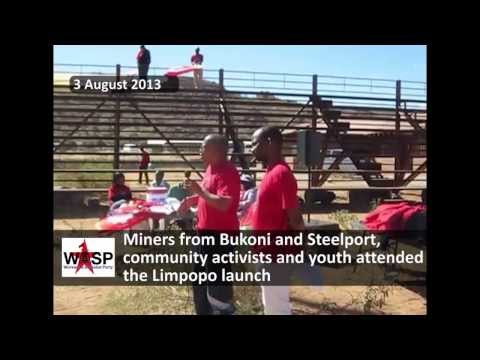 Socialism 2013 - the launch of the South African Workers and Socialist Party