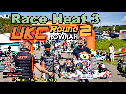 UKC Round 2 Kart Racing  Rowrah  Race Heat 3