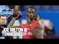 Joe Milton III's FULL 2024 NFL Scouting Combine On Field Workout