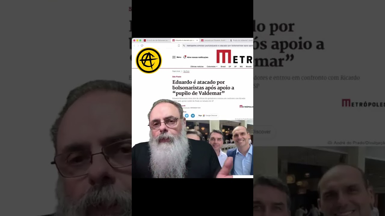 BOLSONARO critica ACORDO com ANDRÉ do PRADO: MEU nome era MELLO ARAÚJO