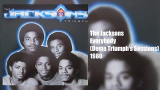 The Jacksons - Everybody (Unreleased Demo Triumph&#39;s Sessions 1980)
