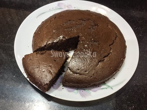 whole wheat chocolate cake - no sugar | ಗೋಧಿ ಹಿಟ್ಟು ಬೆಲ್ಲದ ಚಾಕ್ಲೆಟ್ ಕೇಕ್ ।eggless cake with jaggery