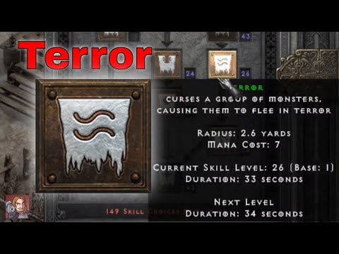 D2R Skills & Abilities - Terror Curse (Necromancer)