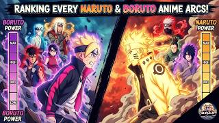 Every Naruto & Boruto Anime Arc's RANKED!