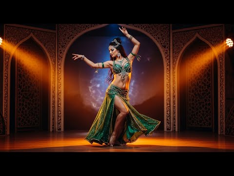 Flames of Oriental Grace — Belly Dance in Motion 🔥💃 | #easternrhythmrays