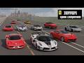 FERRARI SPEED COMPARISON FASTEST FERRARI 3D COMPARISON
