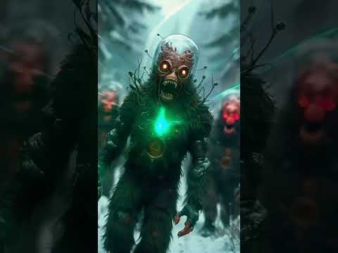 Grotesque Creatures in the Scottish Snow: Mechanics, Flesh, and Ruins