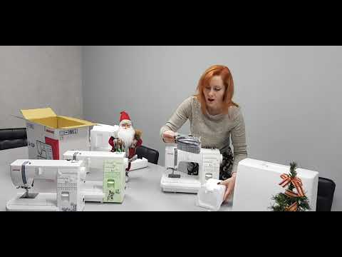 Швейная машина Janome Escape Q-23P белый - Видео