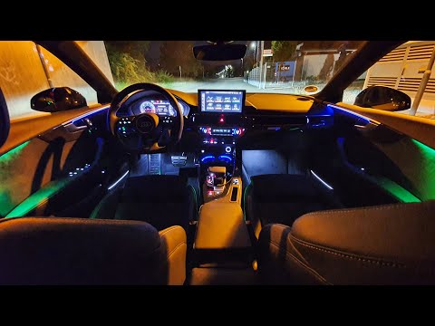 2020 Audi A5 Sportback 45 TDI quattro - at night, Ambientebeleuchtung
