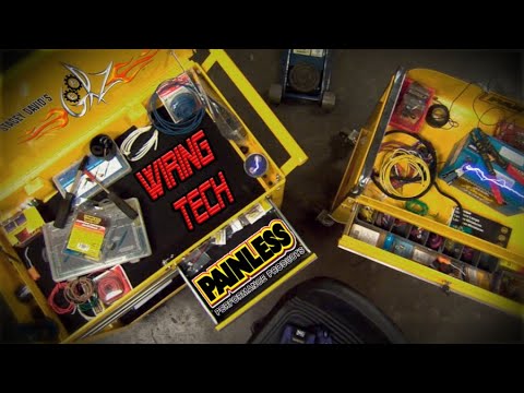Stacey David's GearZ Wiring Tech with @painlessperformance