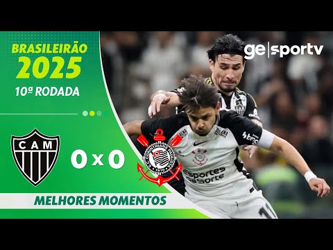 Gols e lances de Atlético Mineiro x Corinthians