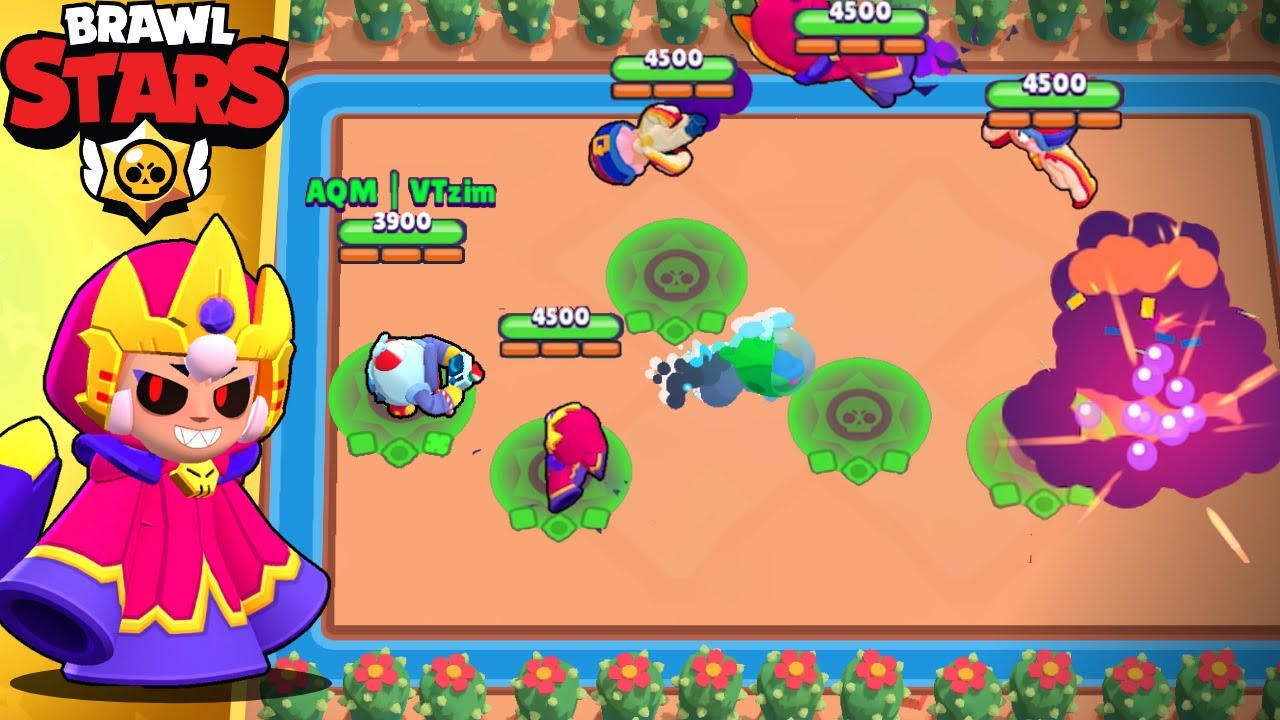 SALTE OU MORRA! MINI-GAMES COM A BONNIE NO BRAWL STARS!