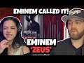 Eminem Predicted Drakes Future Eminem Zeus Feat White Gold Karen S First Listen