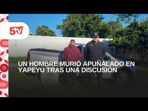 JUAN GÓMEZ, PERIODISTA DESDE YAPEYÚ, CORRIENTES - HOMBRE MURIÓ TRAS SER APUÑALADO EN UNA DISCUSIÓN