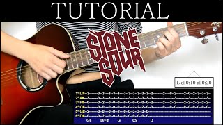 Imperfect de Stone Sour (Tutorial de Guitarra) / How to play