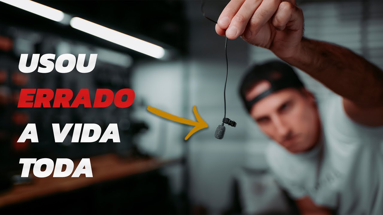 Voce usa  MIC de LAPELA ERRADO  - Tutorial + PRESET GRÁTIS de Tratamento