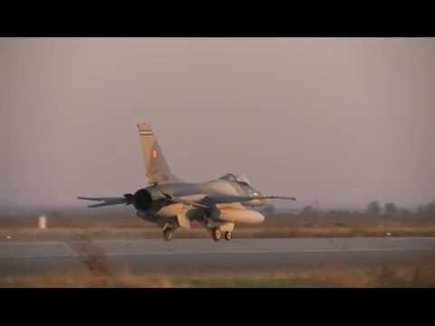 F-16: Aterizare Baza 86 Aeriană