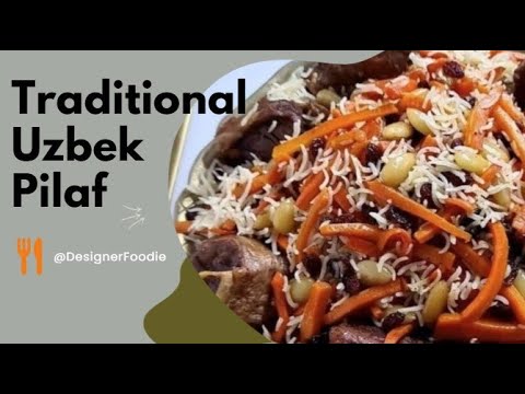 Traditional Uzbek Pilaf (Osh) Recipe | The National Dish Of Uzbekistan
