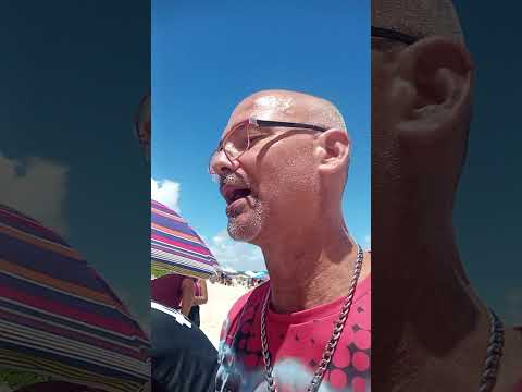 Eu e sogrão Praia 🏖️ Barra de são Miguel Maceió Alagoas 🥰🥰🌞