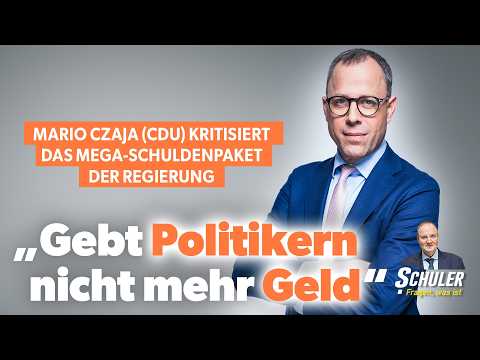 Mario Czaja (CDU) criticizes mega debt package: "Don't give politicians more money"