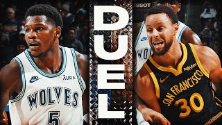 Anthony Edwards - Minnesota Timberwolves - Stephen Curry - Golden State Warriors