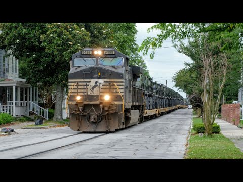 Railfanning around New Bern, NC - Featuring NS P98, P29 w/ DODX loads, & a Late P97 - 6/11/2020