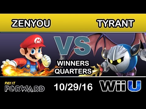 2GG: Pay it Forward - eM | Zenyou (Mario) Vs. NME | Tyrant (Meta Knight) Winners Quarters - Smash