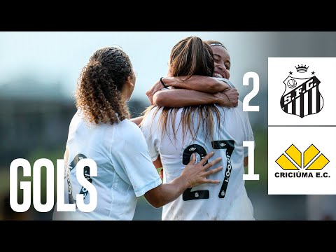 SANTOS 2 x 1 CRICIÚMA | GOLS | BRASILEIRO FEMININO SUB20 (19/06/25)