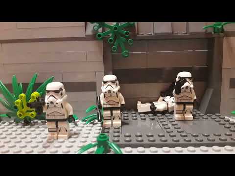 Stormtroopers Vs Rebels (Lego Star Wars stop motion)
