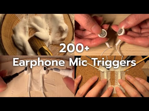 ASMR 200+ Triggers with Earphone Mic 🫠 Preview Collection (No Talking)