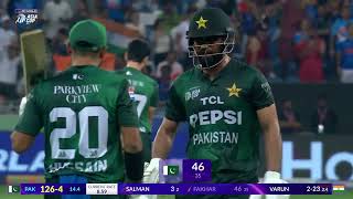 The battle of Fakhar and Varun! | India vs Pakistan | DP World Asia Cup 2025