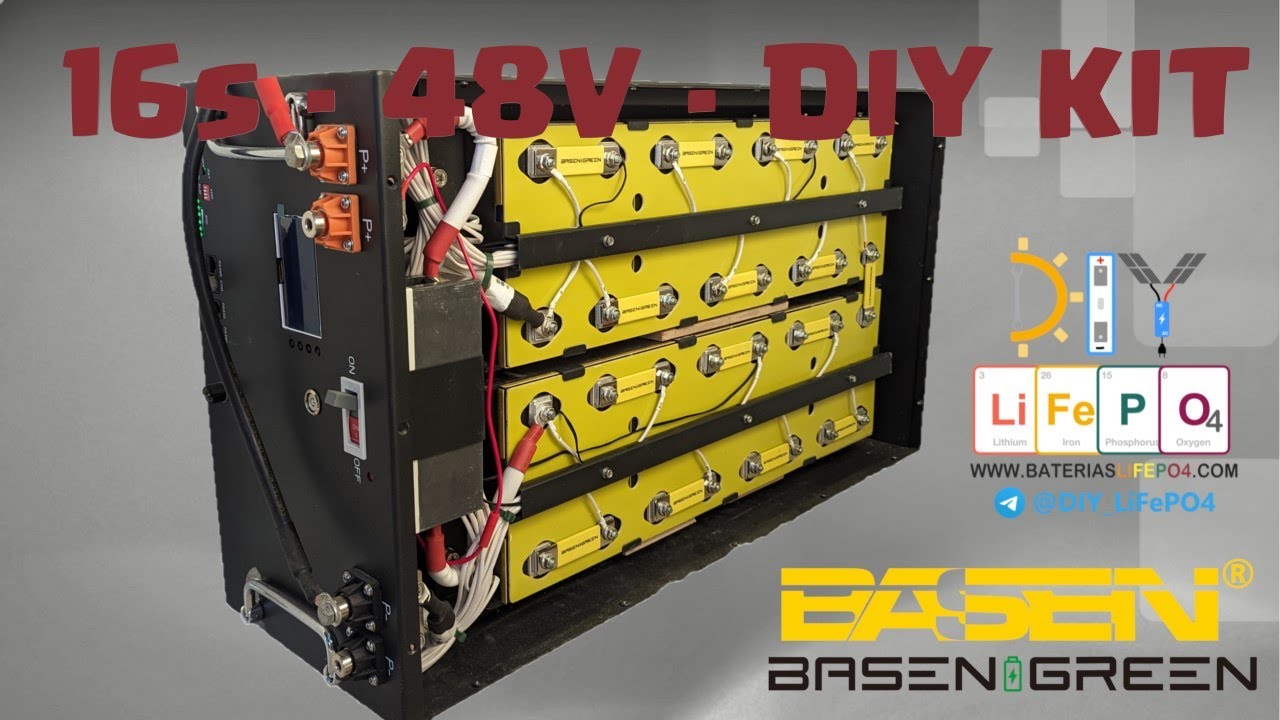 Batería de 48V a lo profesional con este KIT - 🔋DIY Baterías LiFePO4🔋