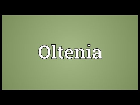 Oltenia Meaning