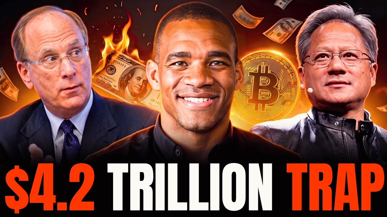 BlackRock and Nvidia Just Got Caught In a $4.2 TRILLION Bitcoin Trap!