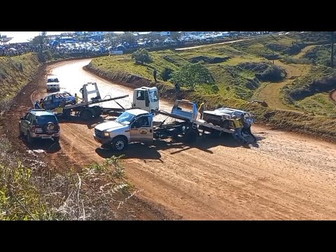 Acidentes graves no autódromo cavalo de aço em Joaçaba SC