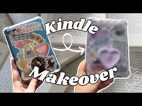 Dekoriere meinen Kindle mit mir 💜
