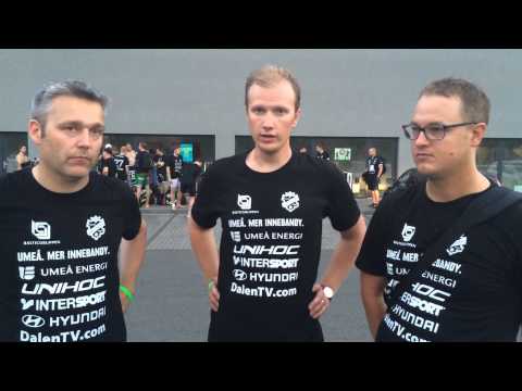 Herrtränarna sammanfattar semifinalförlusten mot Pixbo (150815)