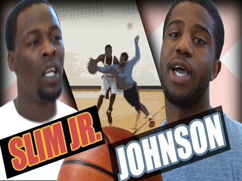 1 on 1 Basketball, (Slim Jr. vs Johnson) Game 077 - V1F