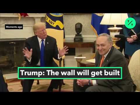 Trump, Pelosi Schumer Clash in Oval Office