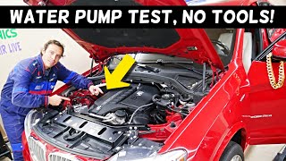 BMW Coolant Water Pump Test Activation BMW N55 F10 F30 F25 F26 X5 X6 F15 E70 XDRIVE