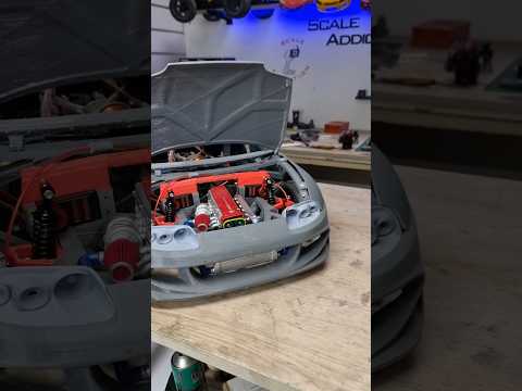 3d printed 8th scale rc toyota supra