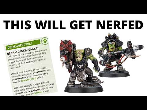 Is this the most BROKEN Army in 40K Right Now? Why the More Dakka Detachment is So Scary...