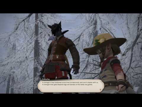 The ending of the Botanist quest-line is nice