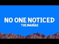 @TheMarias - No One Noticed (Lyrics)