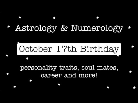 October 17th Birthday, The Jet Setting Libra, Libra Sun Astrology and Numerology Reading