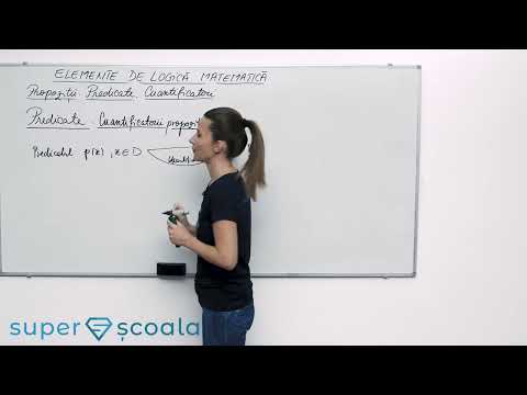 Clasa a IX-a - Predicate. Cuantificatorii propozitionali