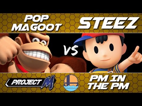 PM in the PM | AMATEUR GRAND FINALS - Pop Magoot (Donkey Kong) VS Steez (Ness)